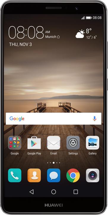 Huawei Mate 9 (64 GB, Space Grey, 5.90", Hybrid Dual SIM, 20 Mpx, 4G)