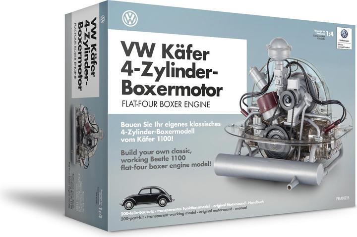 Produktbild Franzis Baubox VW Käfer 4-Zylinder-Boxermotor