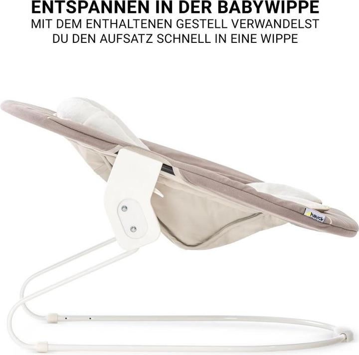 Produktbild Hauck Hochstühle Beta Plus Natural 5-tlg. Newborn-Set - Hochstuhl + (Hochstuhl)