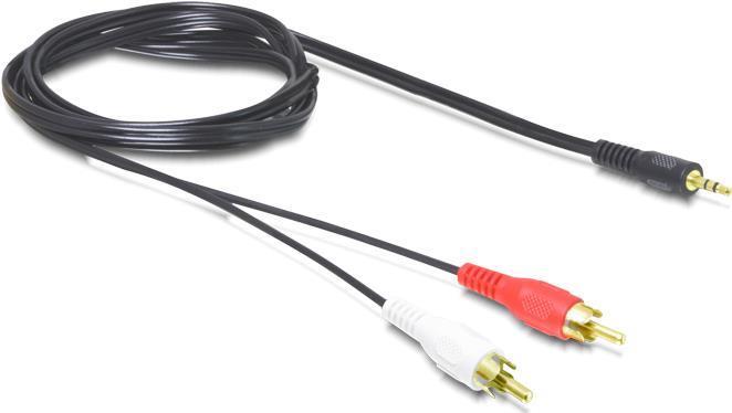 Immagine prodotto Goobay Spina stereo da 3,5 mm > 2 x spina Cinch (1.50 m, Cinch, Connettore da 3,5 mm (AUX))