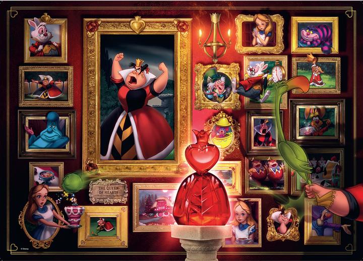 Actual product image Ravensburger Disney Villainous: Queen of Hearts (1000 pieces)