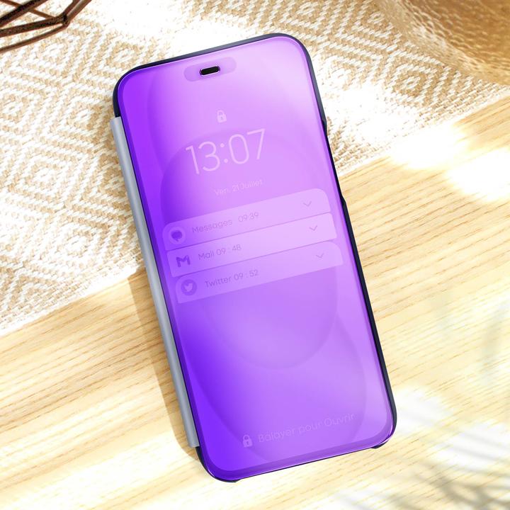 Image du produit Avizar Clear View Standing Cover série (Apple iPhone 15 Pro Max)