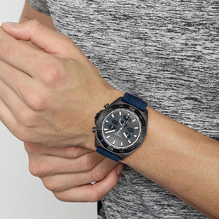 Immagine prodotto Hugo Boss Globetrotter 1513931 (Orologio da polso analogico, 44 mm)