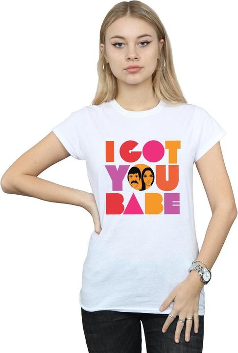 Immagine prodotto Sonny & Cher I Got You Maglietta Donna (XL)
