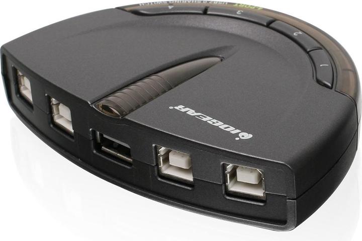 Actual product image Iogear 2-Port USB Automatic Printer (2 Ports)