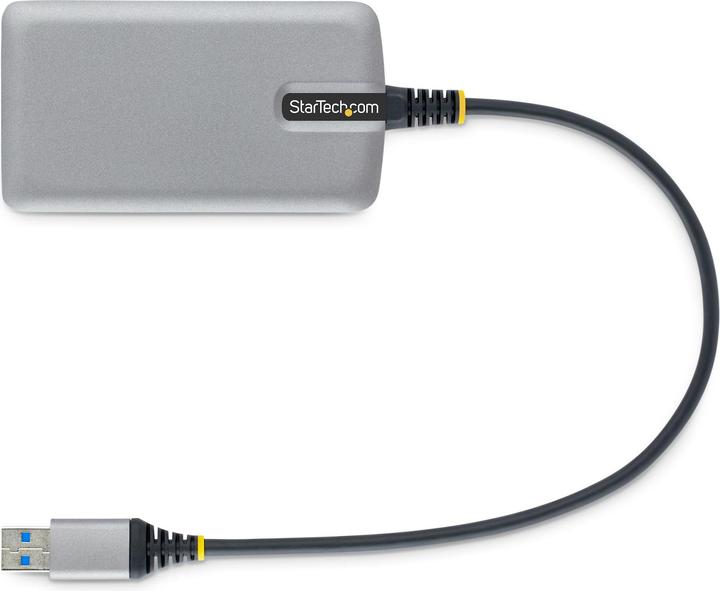 Produktbild StarTech COM 4-Port USB 3.0 Hub - USB Hub 5Gbit/s Busbetrieben mit Optionalem Stromanschluss - USB V (USB-C, 5 Ports)