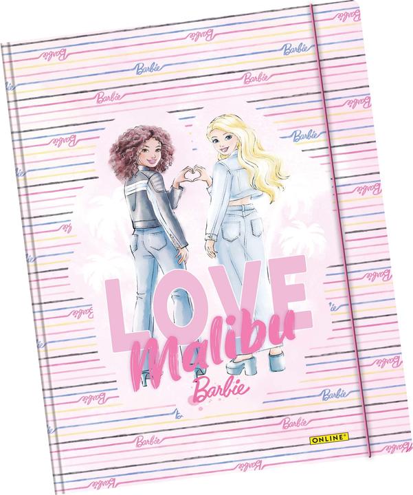 Produktbild Online BARBIE - Gummizugmappe (A3)