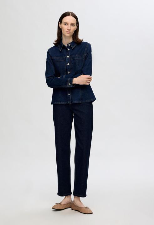 Image du produit Selected Femme Jeans bleu foncé coupe droite (W32/L30)