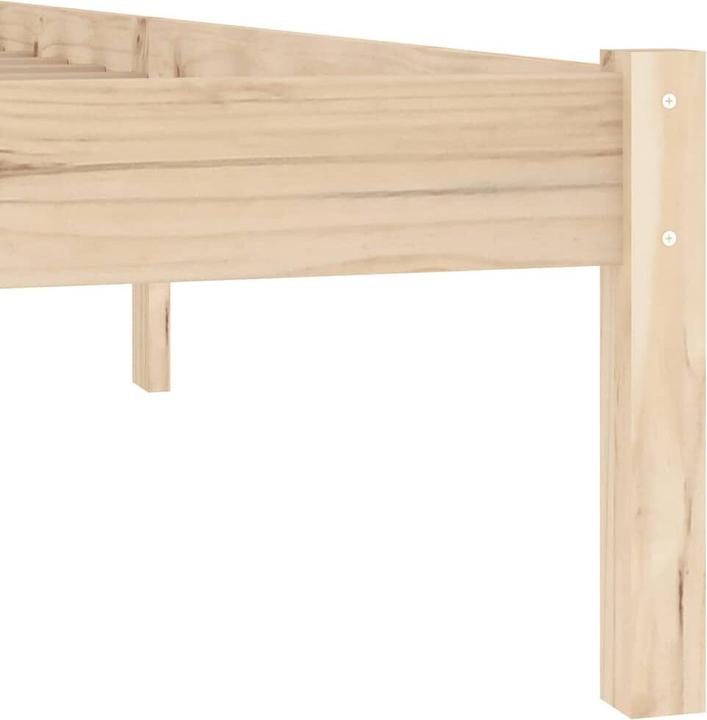 Actual product image VidaXL Bett ohne Matratze Kiefer (193 x 203 cm)
