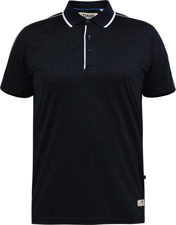 DUKE D555 Sussex Poloshirt Kontrastpaspel