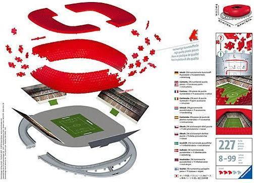 Produktbild Ravensburger Allianz Arena (216 Teile)