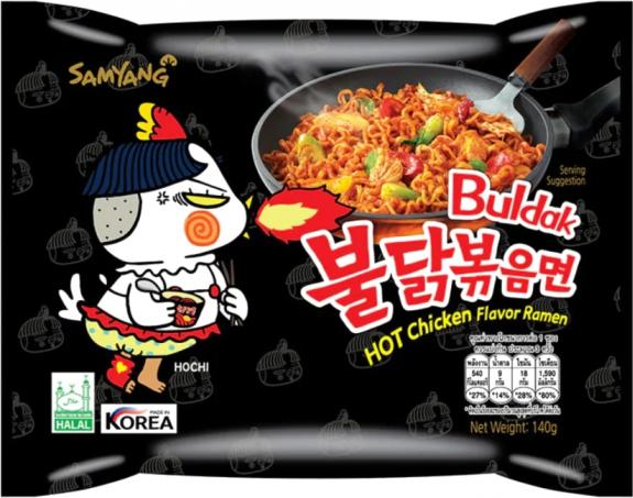 Produktbild Samyang Buldak Hot Chicken Ramen Spicy (140 g)