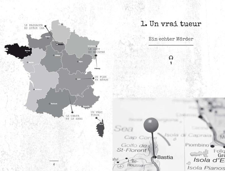 Produktbild Langenscheidt Krimi zweisprachig Französisch - Un vrai tueur - Ein echter Mörder (A2/B1) (Deutsch, 2024)