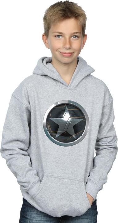 Immagine prodotto The Falcon And The Winter Soldier Chest Star Felpa con Cappuccio Ragazzi (152, 158)