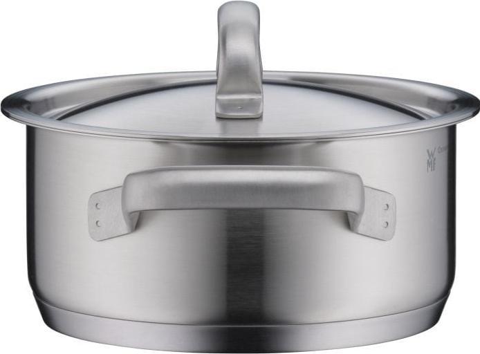 Produktbild WMF Bratentopf GOURMET PLUS Silberfarben (16 cm, Bräter + Schmortopf, Kochtopf, Edelstahl)