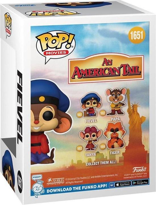 Produktbild Funko Feivel, der Mauswanderer POP! Movies Vinyl Figur Fievel 9 cm
