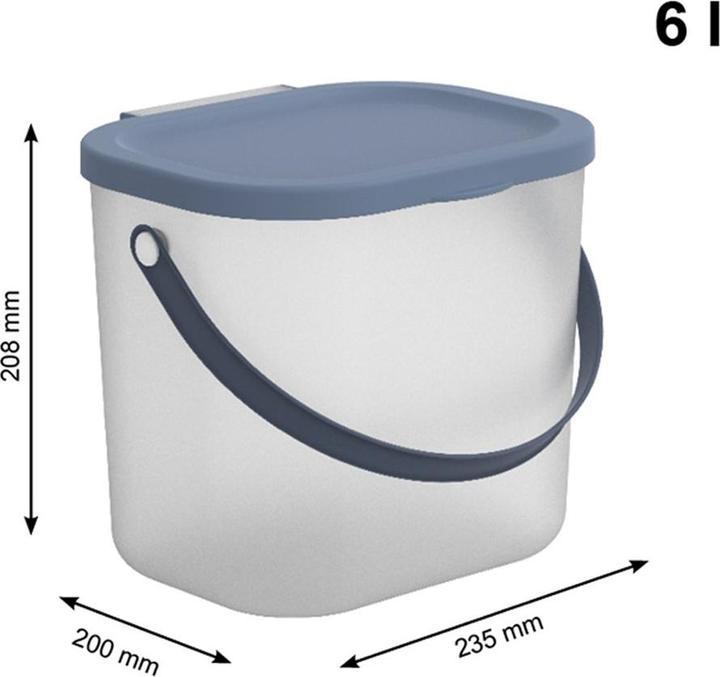 Image du produit Rotho Albula (23,5 x 20 x 21 cm, 6 l)
