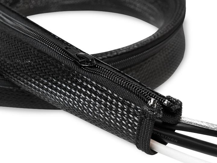 LogiLink Cable protection with zipper (Cable conduit, 100 cm)