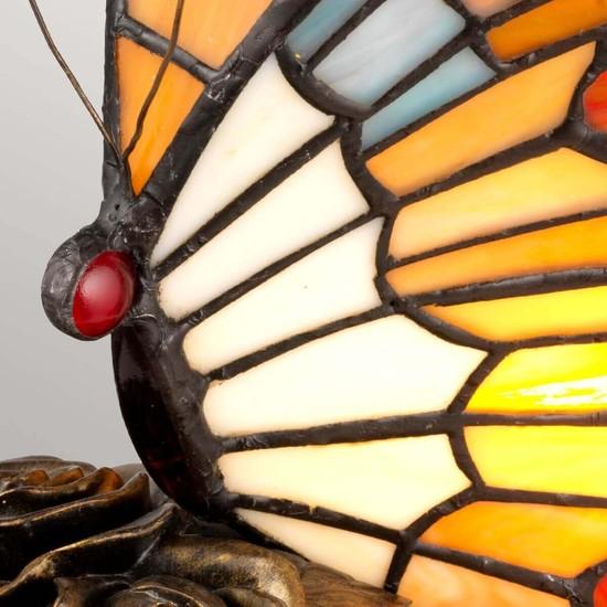 Actual product image Elstead Lighting Tiffany Animal Lamps LED Table Lamp G9 Architectural Bronze (240 lm, G9)