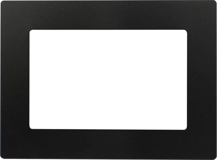 Actual product image Allnet touch display tablet 10 inch zbh bezel for mounting frame silver wide (10", Silver)
