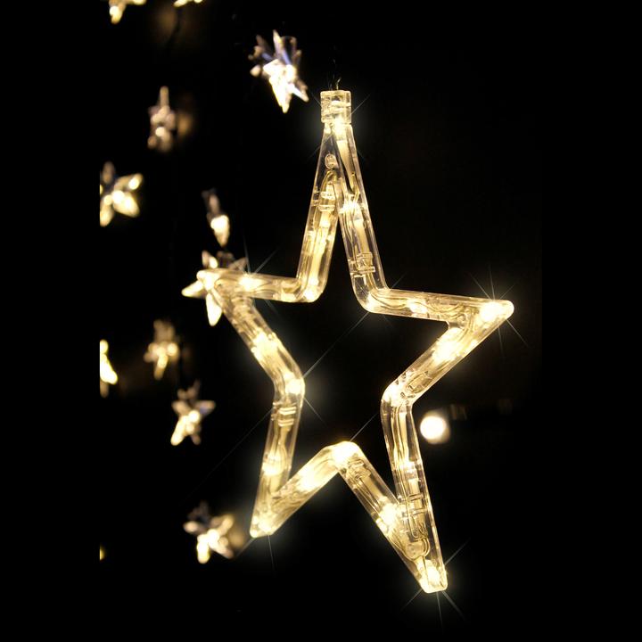 Actual product image Inda-Exclusiv LED Star Curtain Star Rain with 90 LED