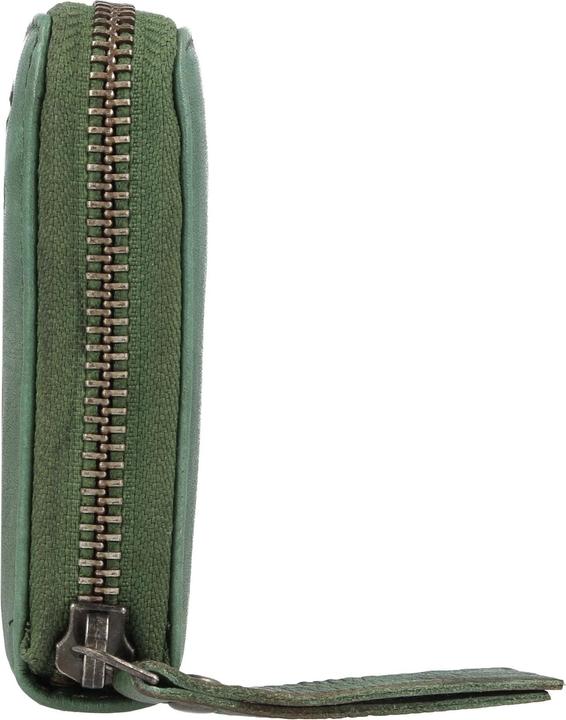 Actual product image Greenburry Vintage Washed Wallet Leather 19 cm