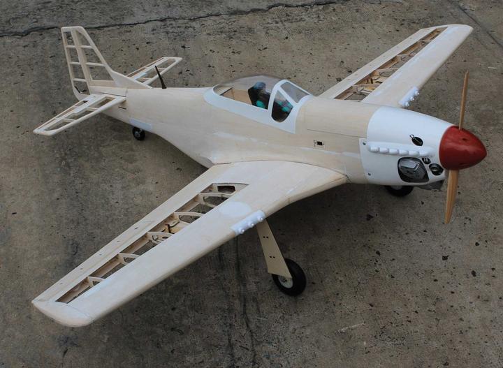 Image du produit Seagull Models ( SG-Models ) P-51 Mustang 56.3" Master Scale Kit (Oiseau de guerre)