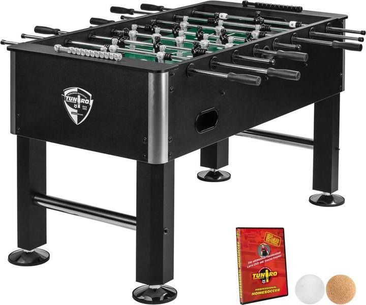 Tuniro Table de baby-foot BASIC Noir