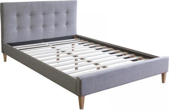 Produktbild Homestyle4u Polsterbett mit Matratze und Lattenrost (120 x 200 cm)