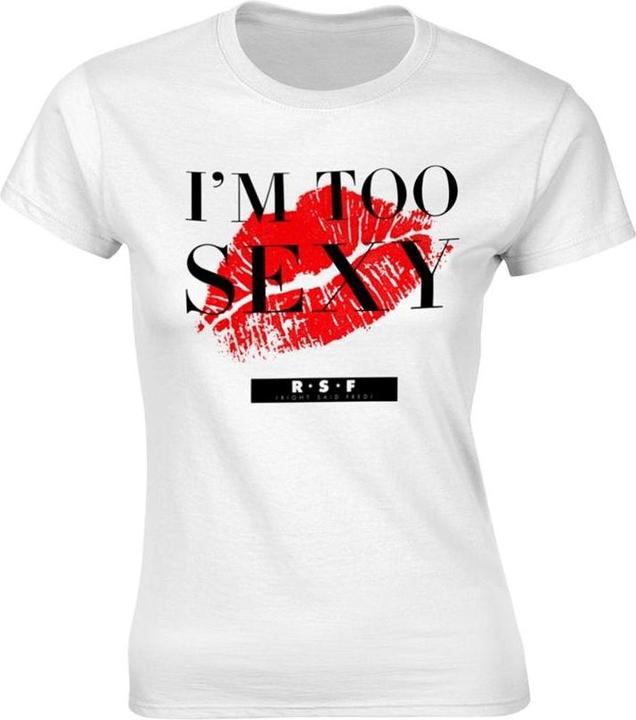 Immagine prodotto Right Said Fred Maglietta da donna I'm Too Sexy (L)