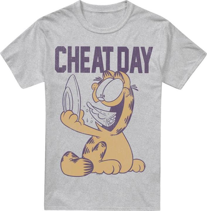 Immagine prodotto Garfield Cheat Day Maglietta Uomo (5XL)