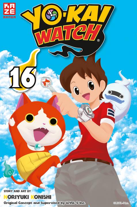 Actual product image Yo-kai Watch – Band 16 (German, Noriyuki Konishi, Etsuko Tabuchi and Florian Weitschies, 2021)