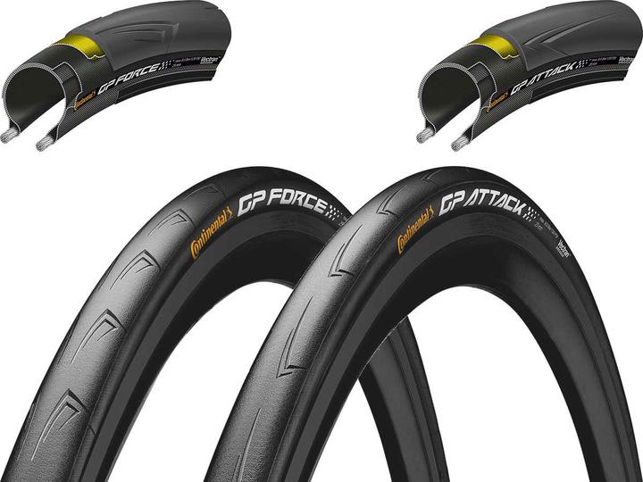 Produktbild Continental Grand Prix Attack & Force III Set (28 x 0.90, 23-622)