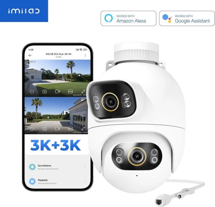 Produktbild imilab EC6 Dual, Wi-Fi, 3K, IP66, Outdoor