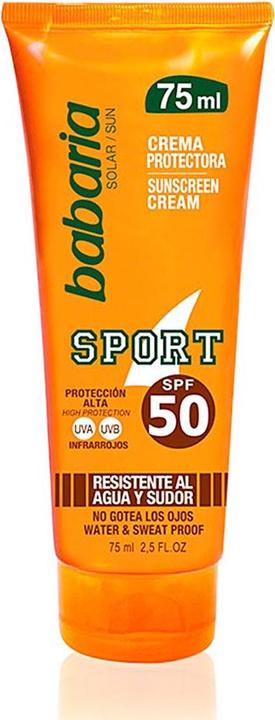 Produktbild Babaria BARBARIA Gesichts-Sonnencreme, 1er Pack(1 x 75 ml) (Sonnencreme Gesicht, SPF 50+, 75 ml)