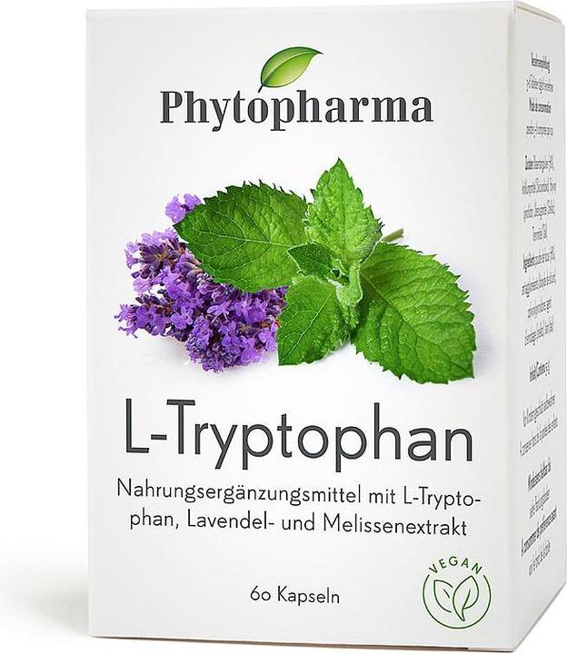 Image du produit Phytopharma L-Tryptophane Kapsel (60 pièce(s), Capsules, 60 g)