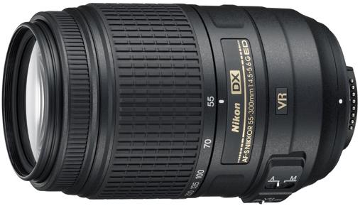 Produktbild Nikon AF-S DX 55-300mm f/4.5-5.6G ED VR (Nikon DX, APS-C / DX)