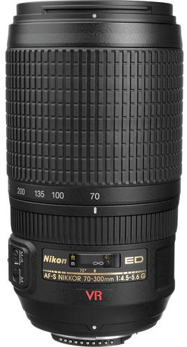 Actual product image Nikon AF-S 70-300mm, f/4.5-5.6G VR (Nikon F, full size)