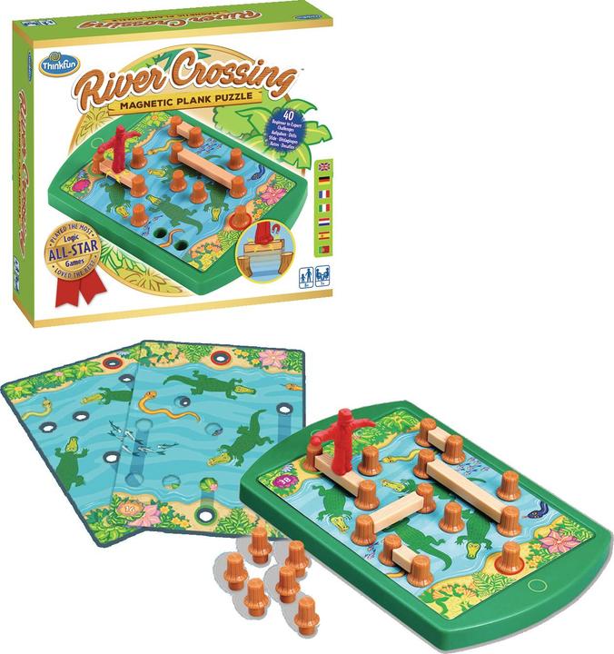 Produktbild Thinkfun River Crossing (Deutsch, Französisch, Italienisch, Englisch)