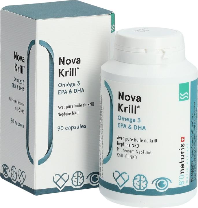 Actual product image Novakrill Krill oil capsule 500 mg (90 Piece, Capsules, 92 g)