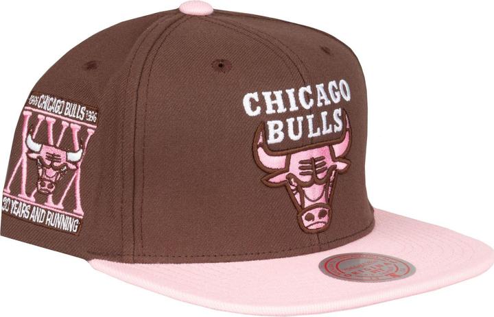 Image du produit Mitchell & Ness Casquette Snapback Neopolitan Chicago Bulls Marron (Taille unique)