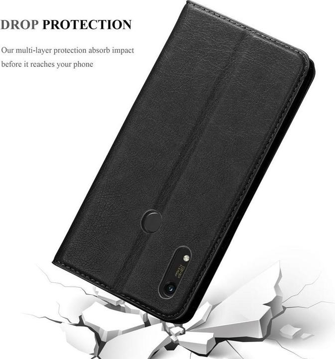Actual product image Cadorabo Book Invisible Magnet Cover (Honor 8A Prime)