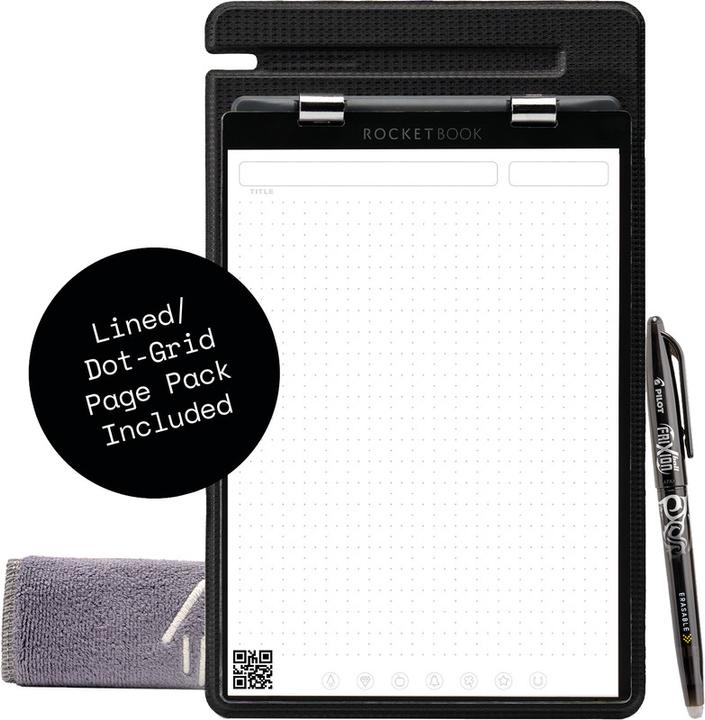 Actual product image Rocketbook Orbit (A5, Plain, Lined, Dotted, No binding)