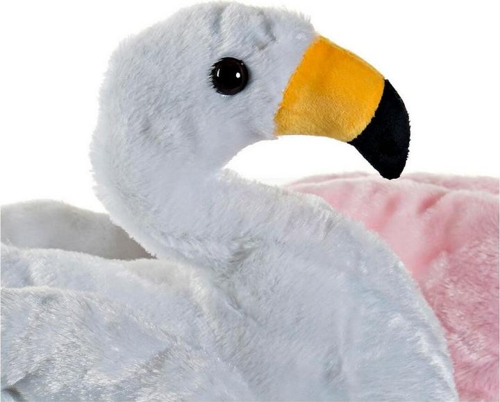 Produktbild DKD Home Decor Weiss Rosa Für Kinder Rosa Flamingo 34 x 25 x 27 cm (2 Stück) (27 cm)