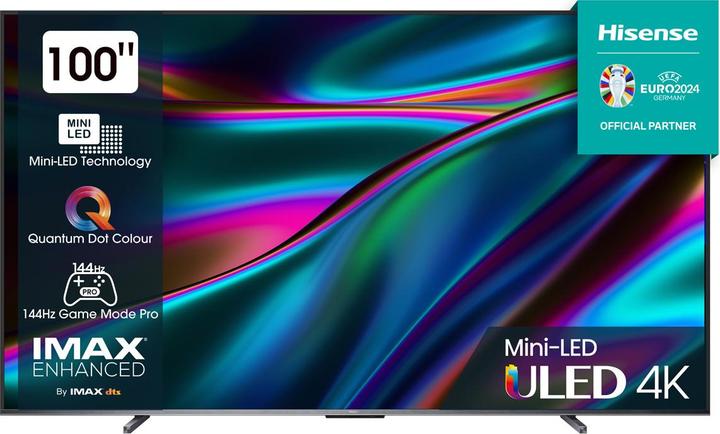 Actual product image Hisense TV 100U7KQ (100", U7K, LED, 4K, 2023)