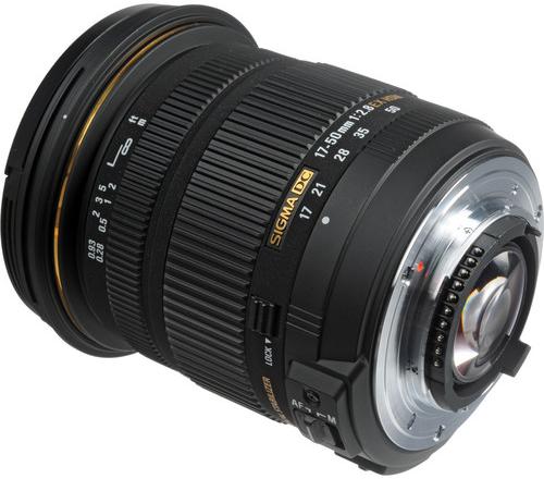 Actual product image Sigma 17-50mm, f/2.8 EX DC OS HSM, Nikon F DX (Nikon F, APS-C / DX)