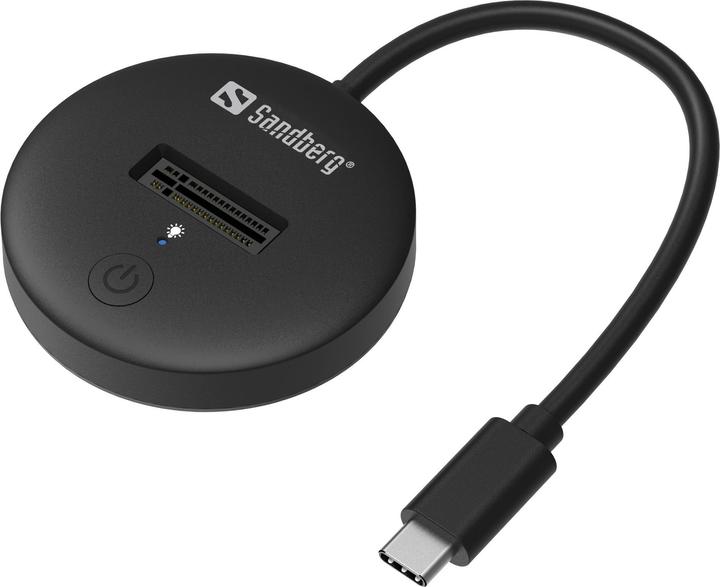Actual product image Sandberg USB 3.2 Dock for M.2+NVMe SSD