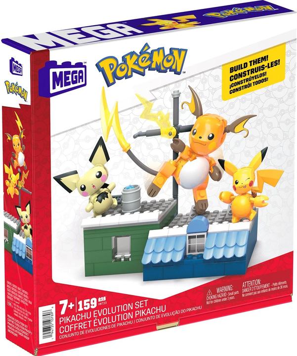 Produktbild MEGA Pokémon Pikachu Evolution Set