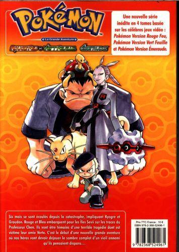 Produktbild NoName POKEMON : Rouge Feu et Vert Feuille Emeraude - Tome 1 (Französisch, Kusaka Hidenori, Yamamoto Satoshi, 2017)