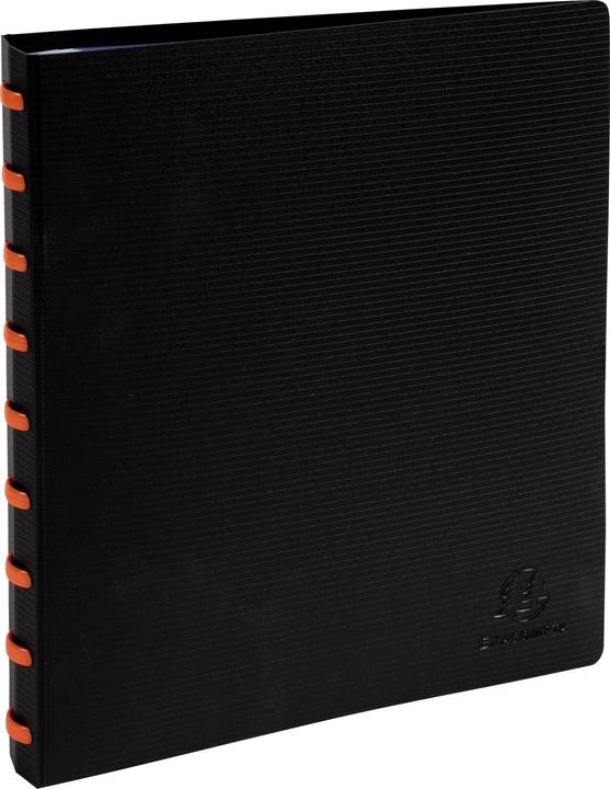 Image du produit Exacompta Protège-documents à anneaux avec pochettes détachables - 60 vues Exactive - A5 - Noir (A5, 90 x)